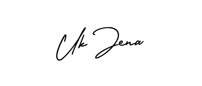 Also You can easily find your signature by using the search form. We will create Uk Jena name handwritten signature images for you free of cost using AmerikaSignatureDemo-Regular sign style. Uk Jena signature style 3 images and pictures png